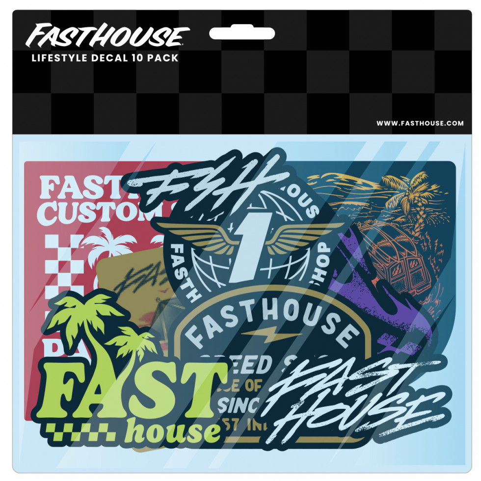 Fasthouse Summer '26 Lifestyle Decal 10 Pack