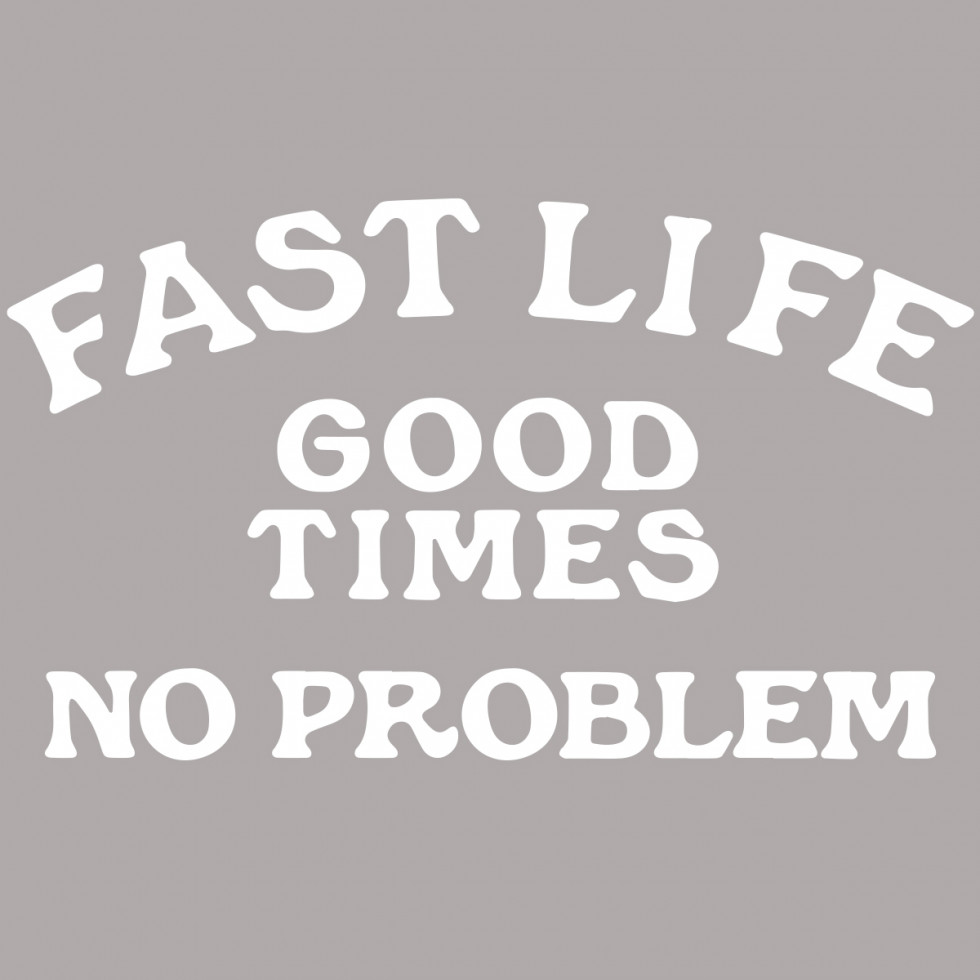 Fasthouse No Problem Die Cut Sticker