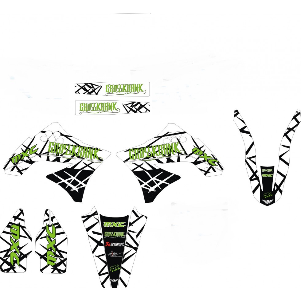 MXC Graphic Kit Crosskrank YZF250 10-13