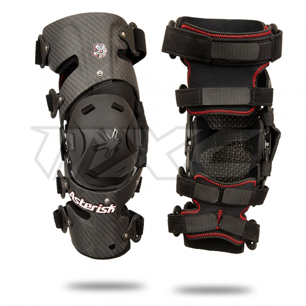 Asterisk Carbon Knieorthesen Carbon Cell Pro Paar