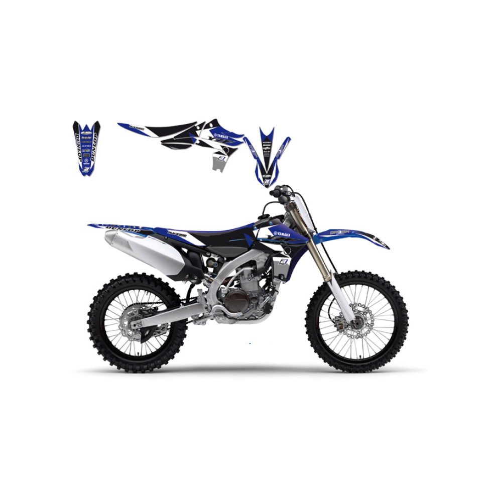 Black Bird Dream 3 Series Graphic Kit YZ250 96-01/YZ125 96-01