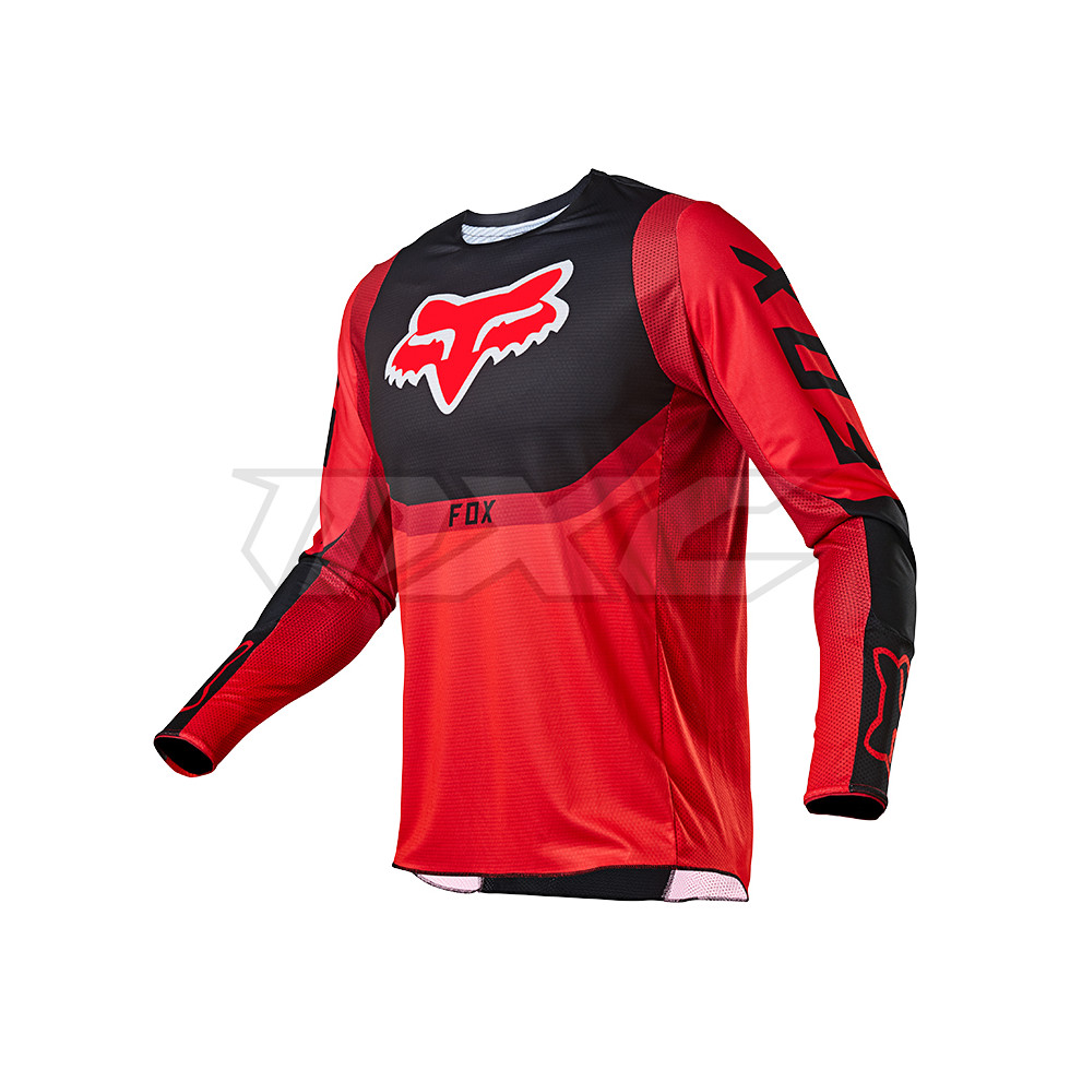 FOX Youth 360 Voke Jersey fluo red YS