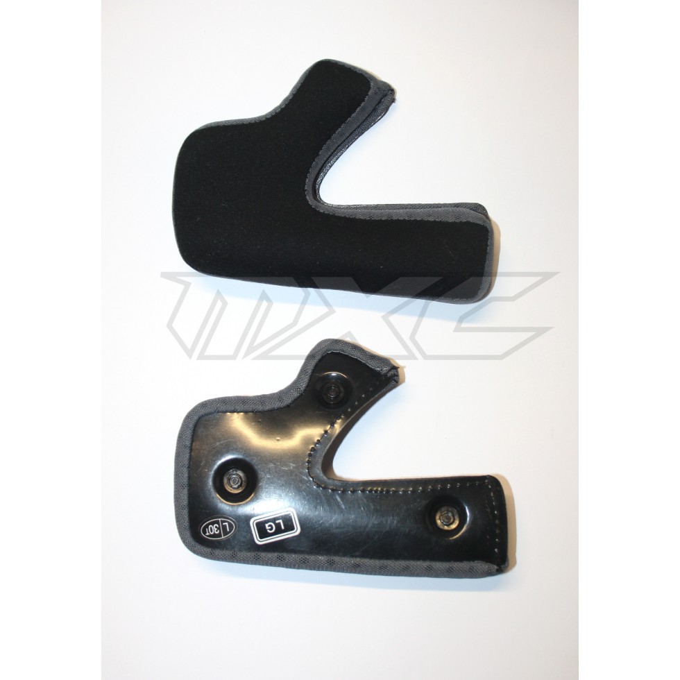 FOX V1 Cheek Pads Wangenpolster grey black