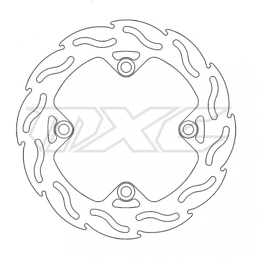 MotoMaster Brake Disc Flame