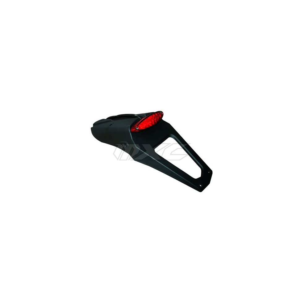 Racetech LED Rücklicht / Nummernschildhalter "Devil" schwarz (45°)