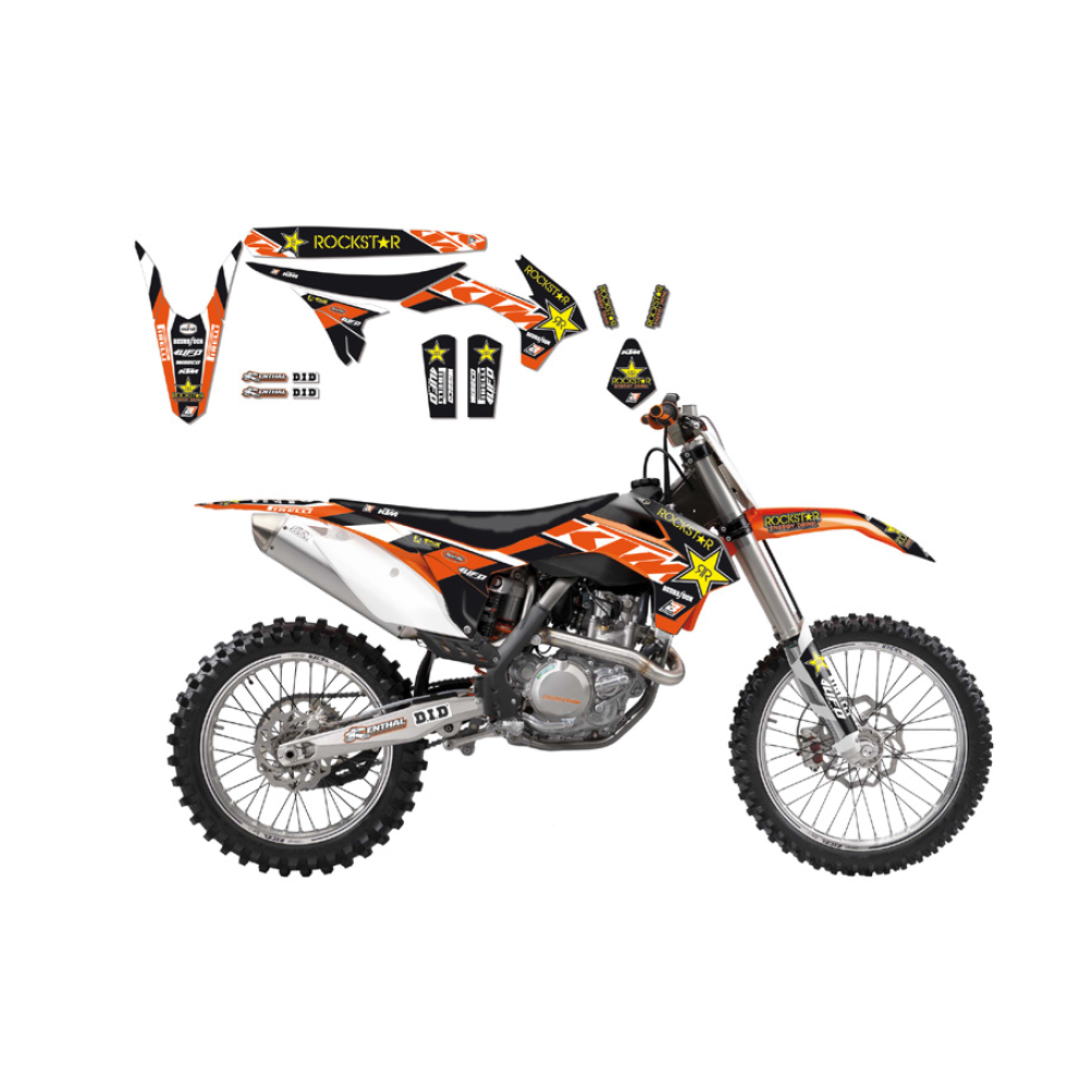 Black Bird Replica Team Graphic Kit + Seat Cover