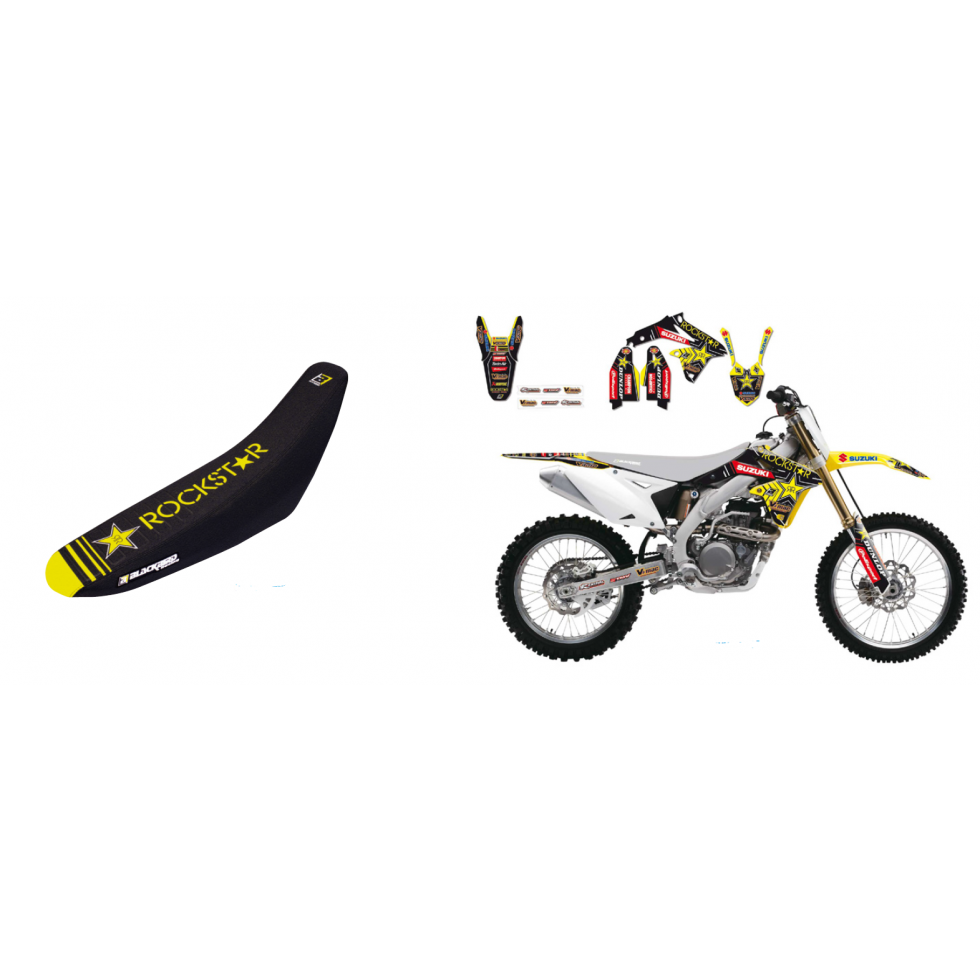 Black Bird Replica Team Graphic Kit + Seat Cover