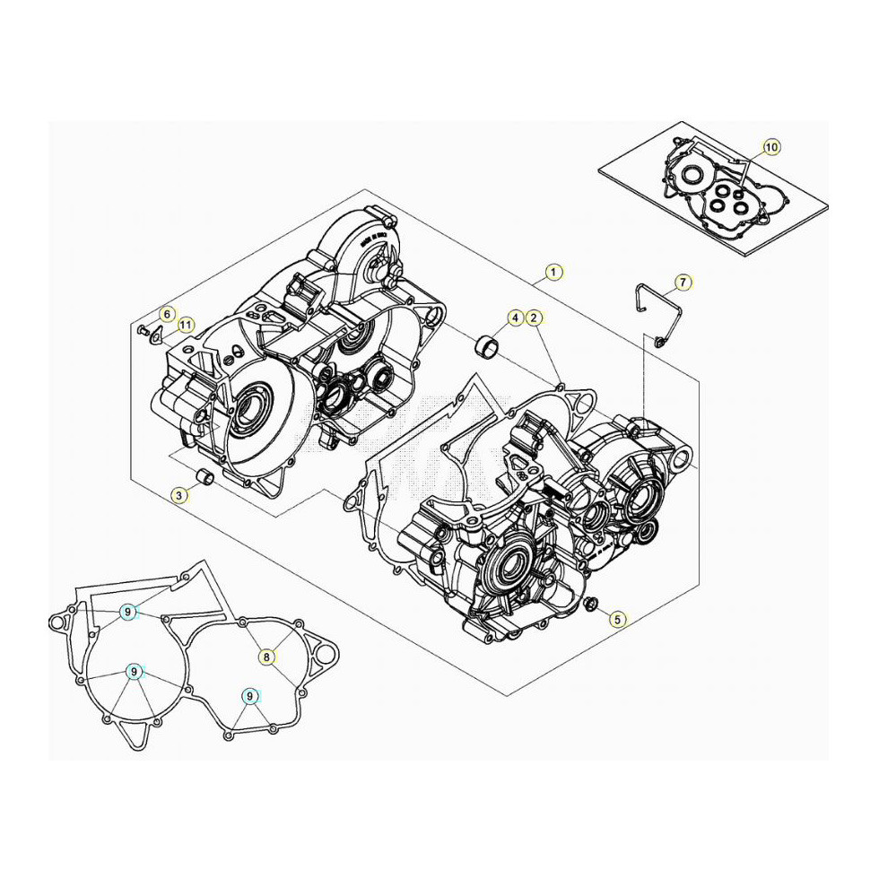Beta RR300 26 Motorgehäuse 1