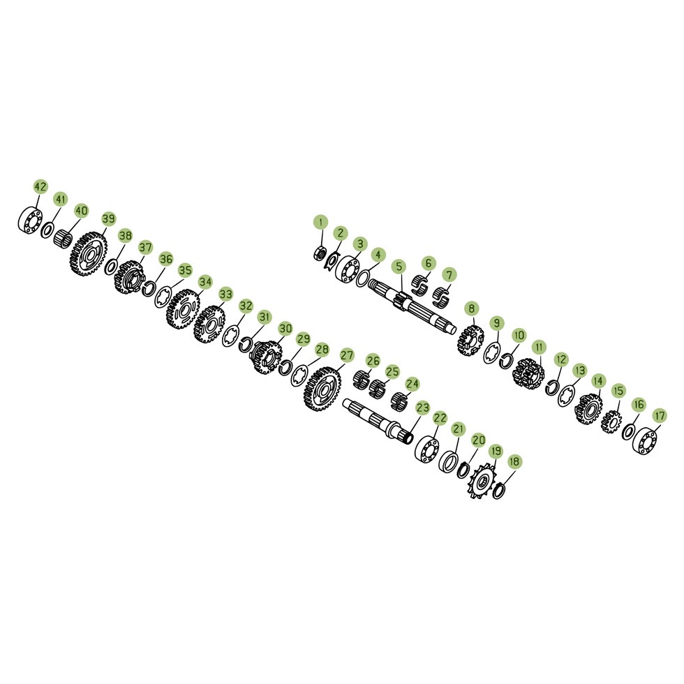 Beta REV3 200 06 Getriebe