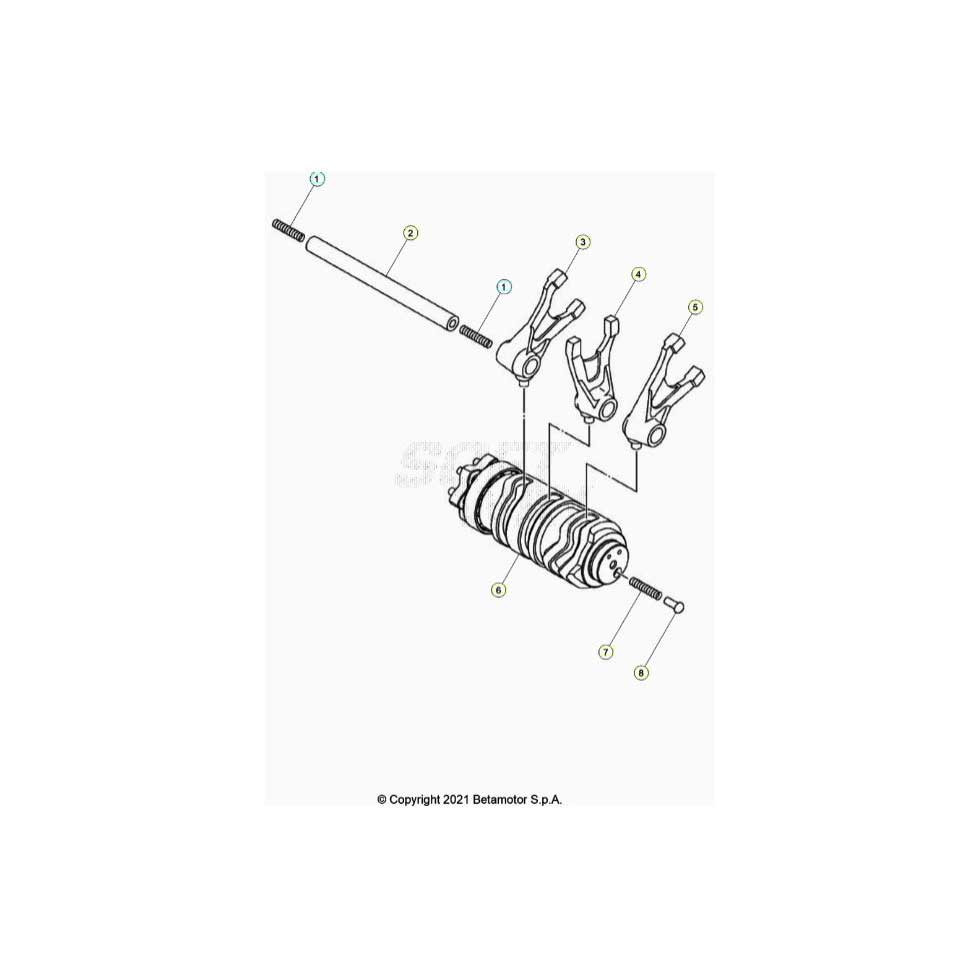 Beta RR125 LC R 24 Schaltung 1