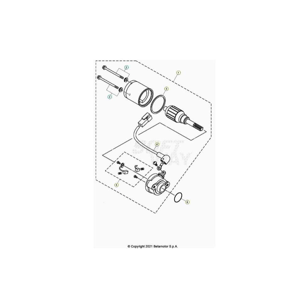 Beta RR125 LC R 24 Elektrostarter 1