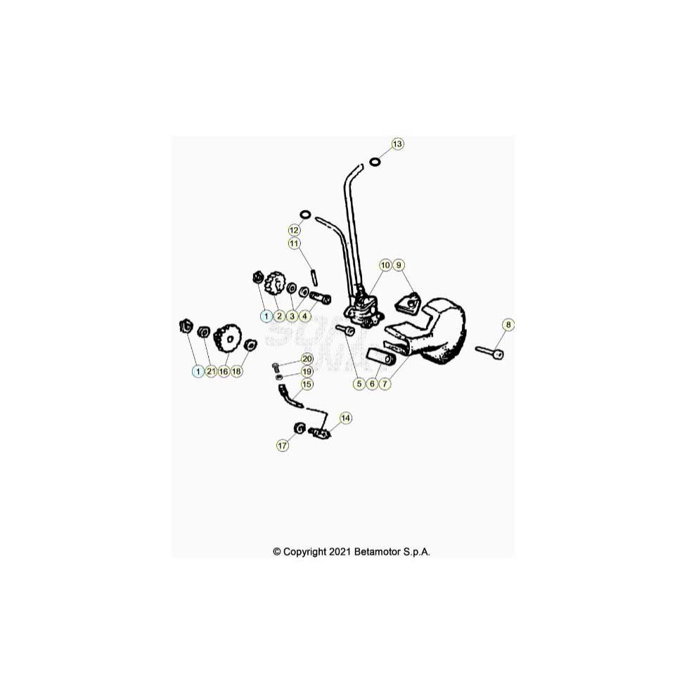 Beta RR50 Street Track 23 Schmiersystem