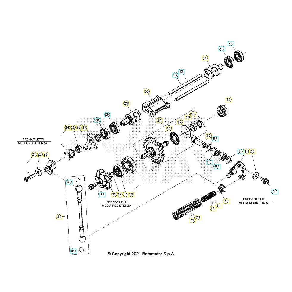 Beta RR300RC 26 Kühlsystem