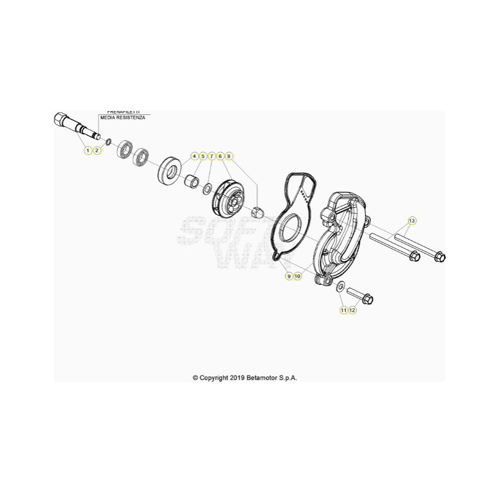 Beta RR430 26 Kühlsystem