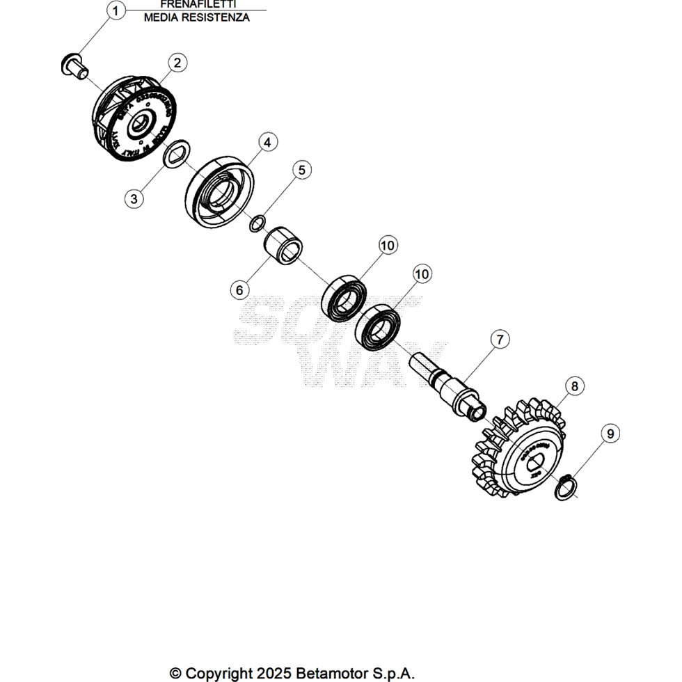 Beta SINCRO125 26 Kühlsystem