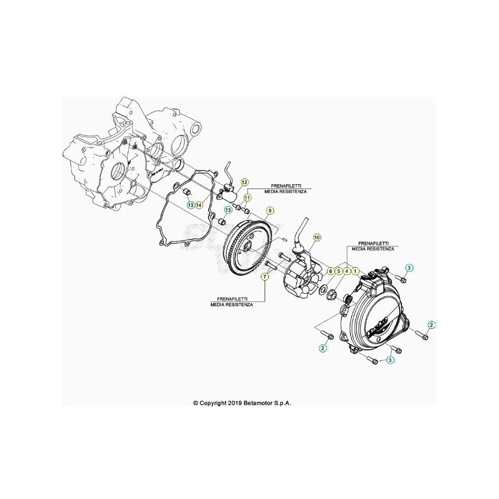 Beta RR250RC 26 Zündanlage