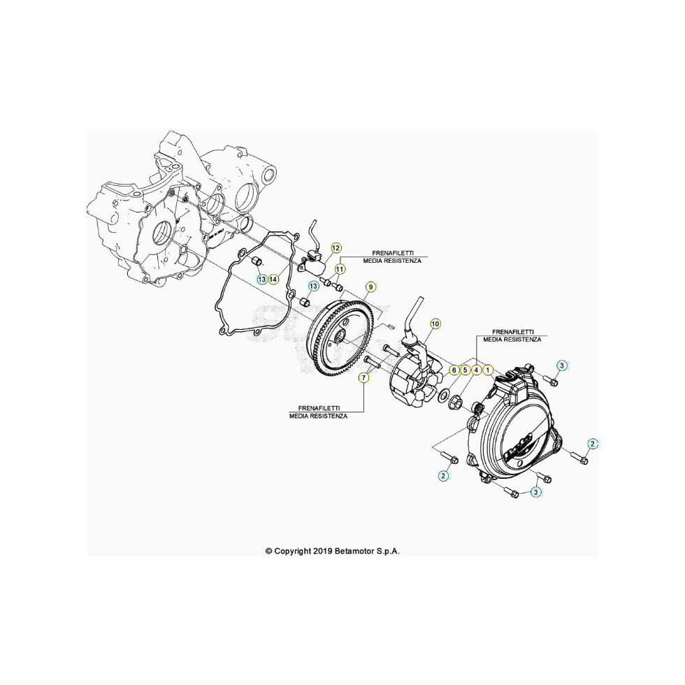 Beta RR300RC 26 Zündanlage