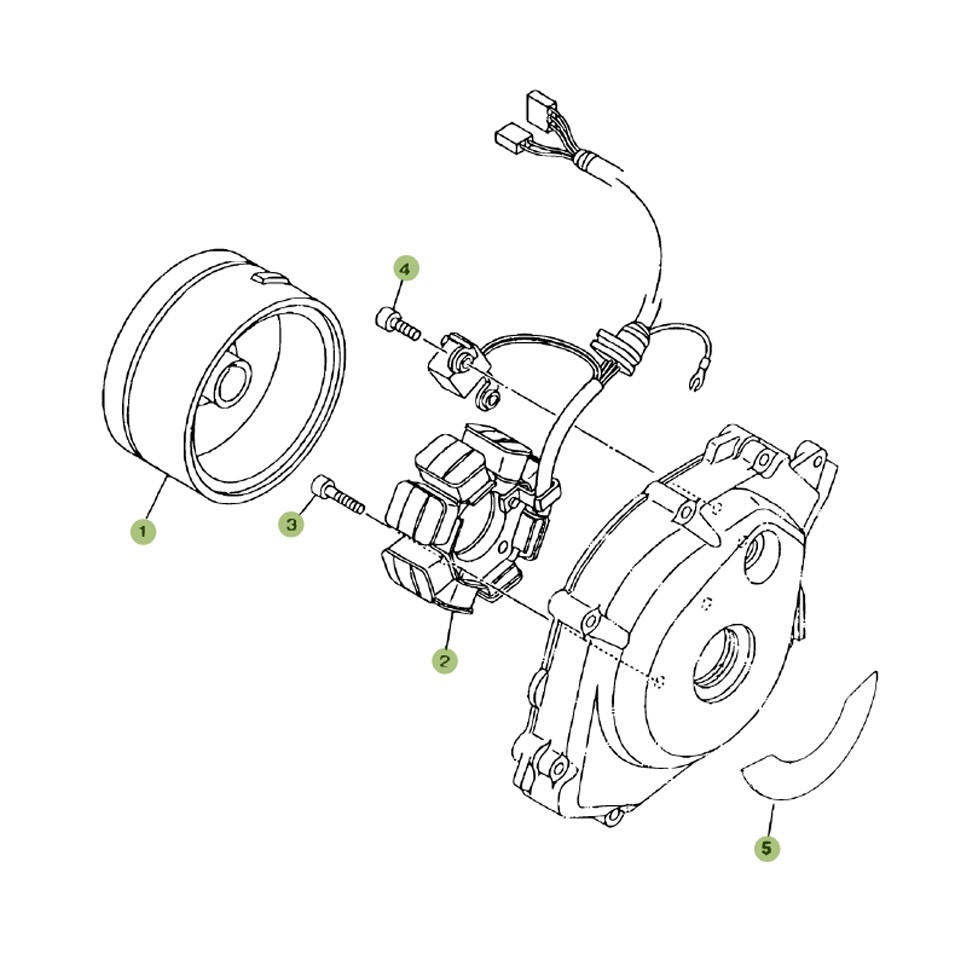 Beta RR125 11 Zündanlage