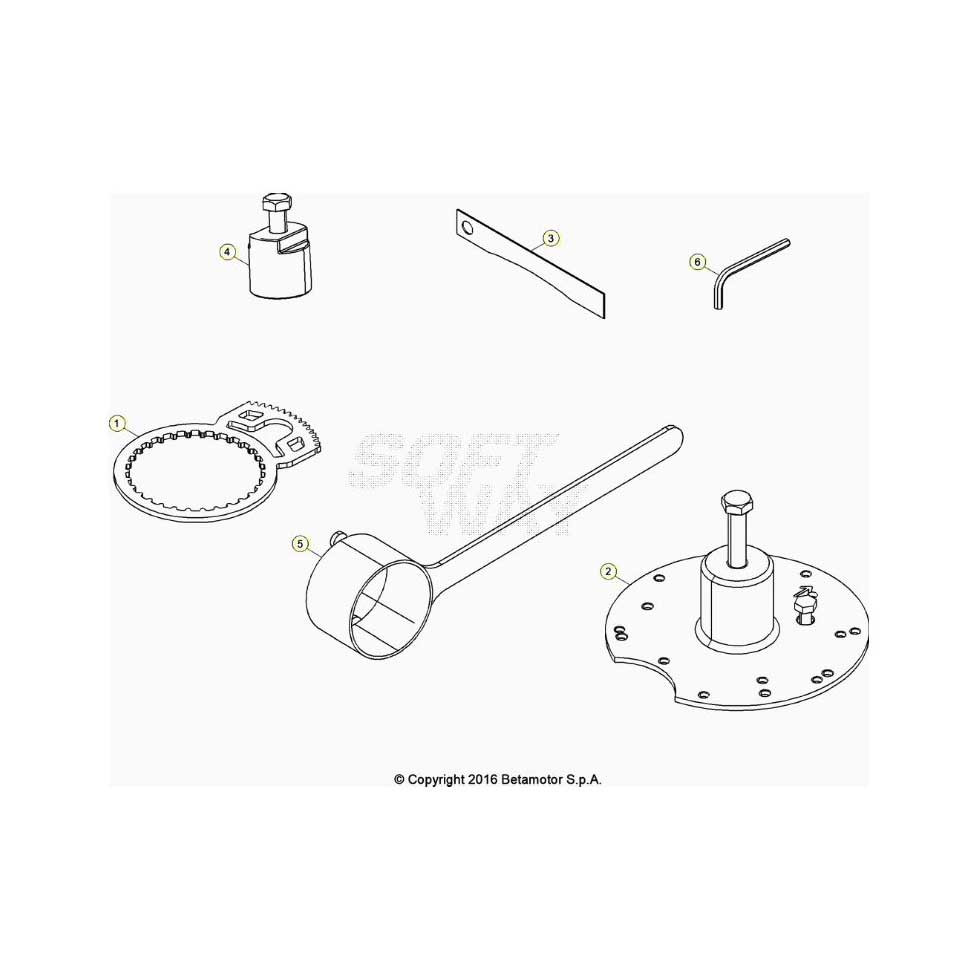 Beta EVO250 25 Spezialwerkzeug
