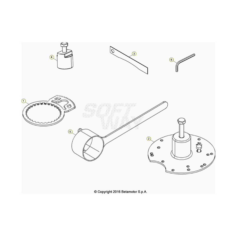 Beta  EVO250 Factory 24 Spezialwerkzeug