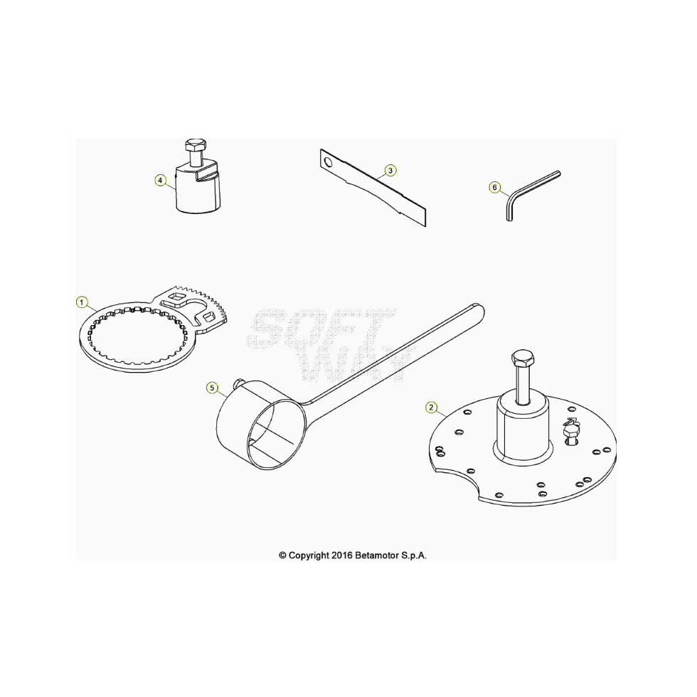Beta EVO300 2T 25 Spezialwerkzeug