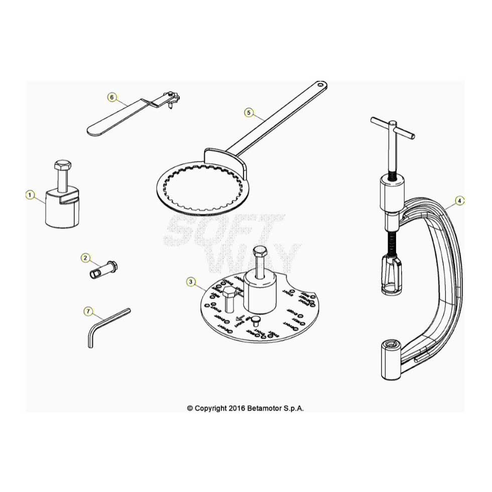 Beta EVO300 4T 23 Spezialwerkzeug