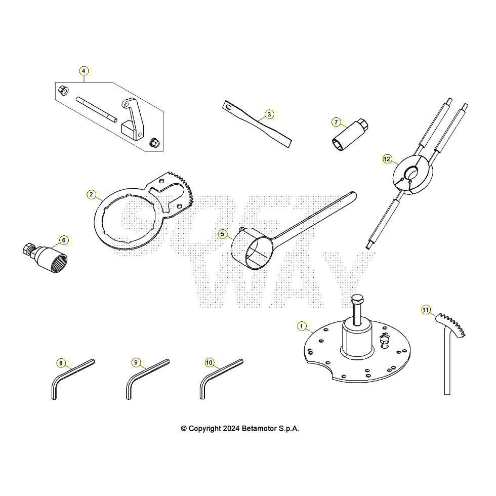 Beta RR300RC 26 Spezialwerkzeug