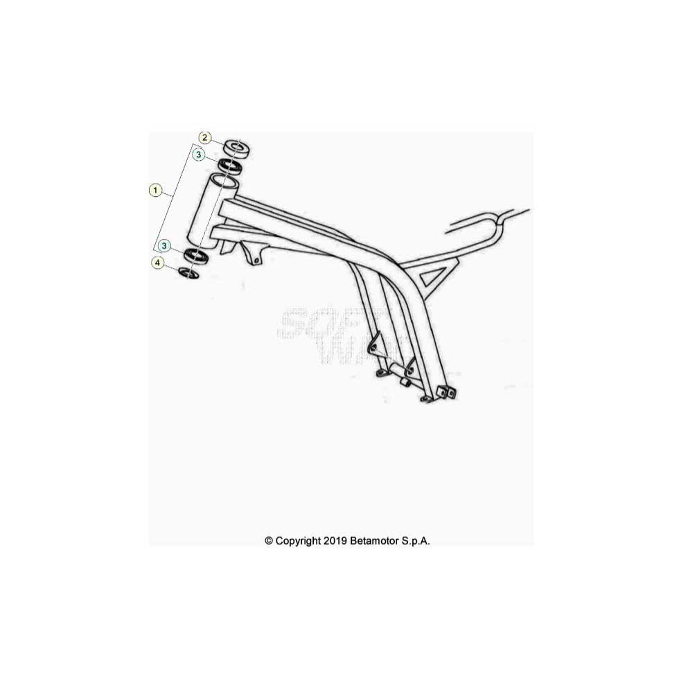 Beta EVO80 Junior 24 Rahmen/Ausleger