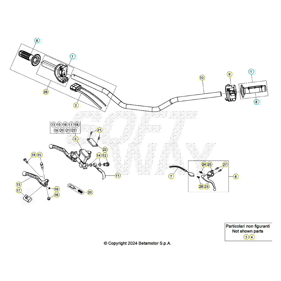 Beta Alp 4.0 350 24 Lenker/Armaturen