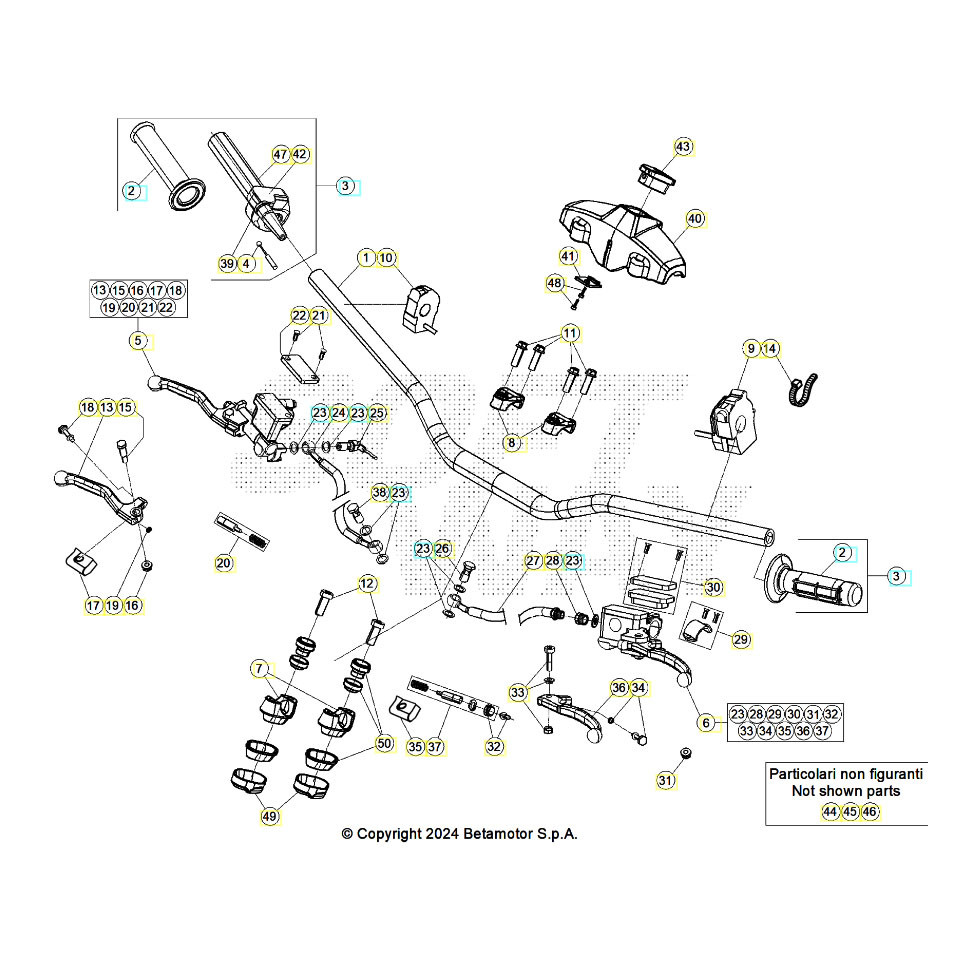 Beta RR480 26 Lenker/Armaturen