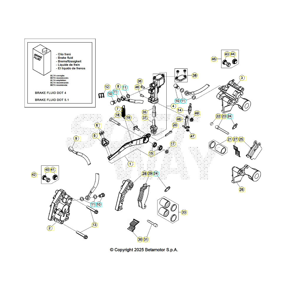 Beta RR430 26 Bremsen