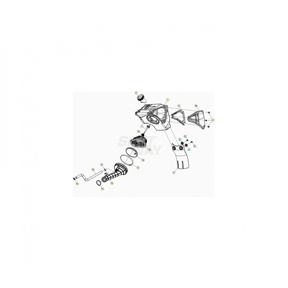 Beta RR125 LC R 24 Luftfilterkasten