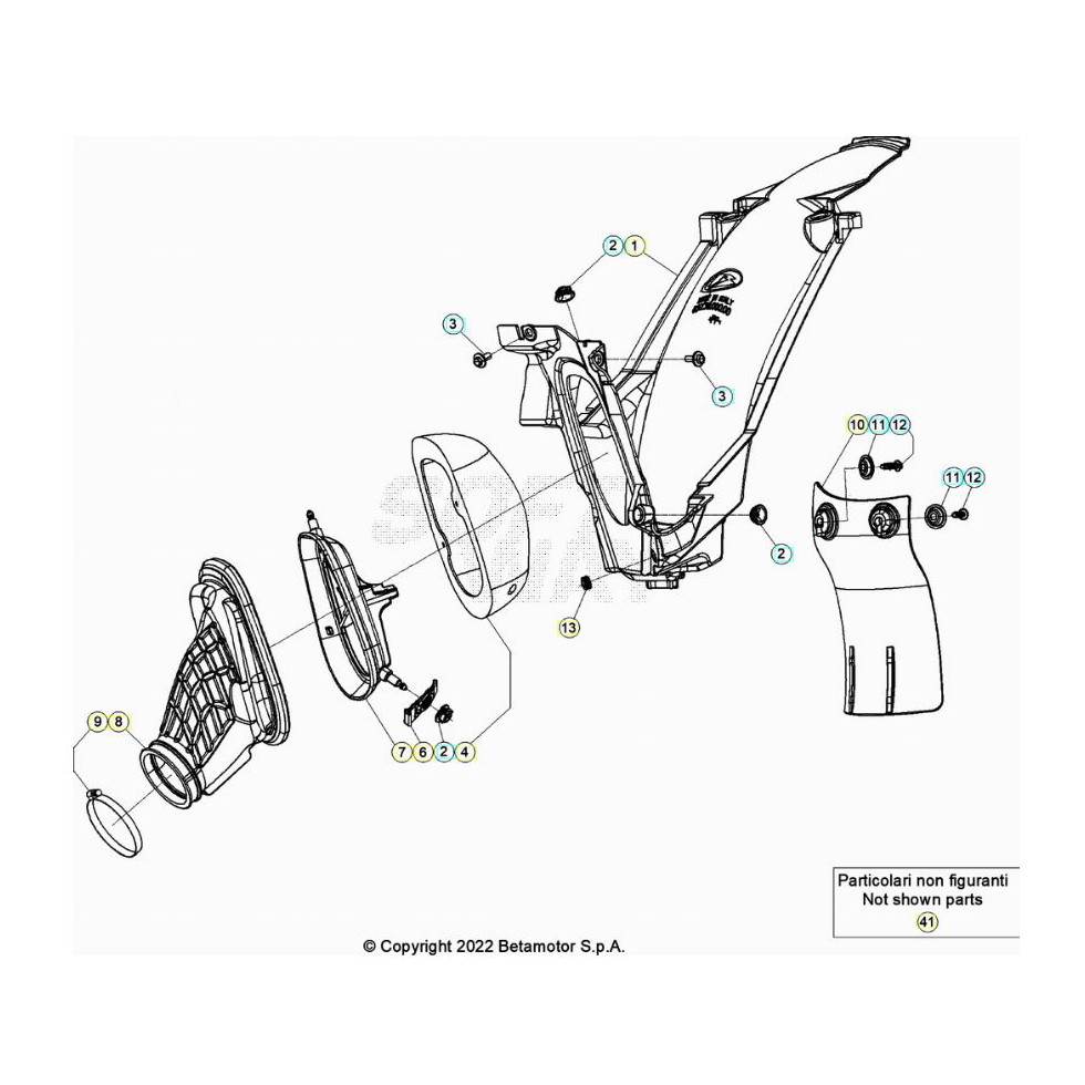 Beta RR300RC 26 Luftfilterkasten