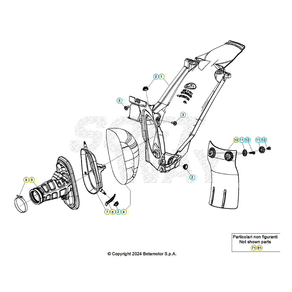 Beta RR480 25 Luftfilterkasten