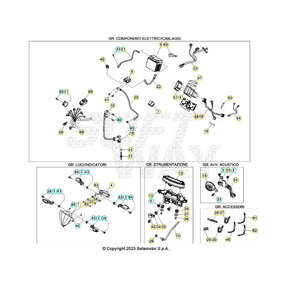 Beta RR300RC 26 Kabelstrang