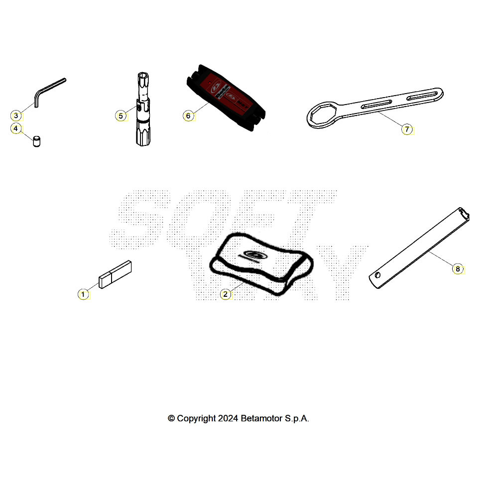 Beta RR430 25 Spezialwerkzeug