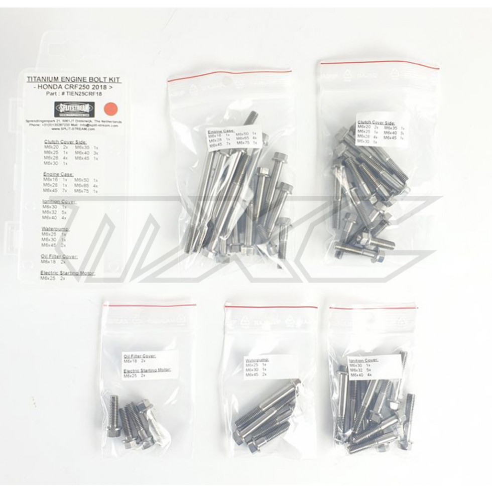 Splitstream Titan Motor Schrauben Kits