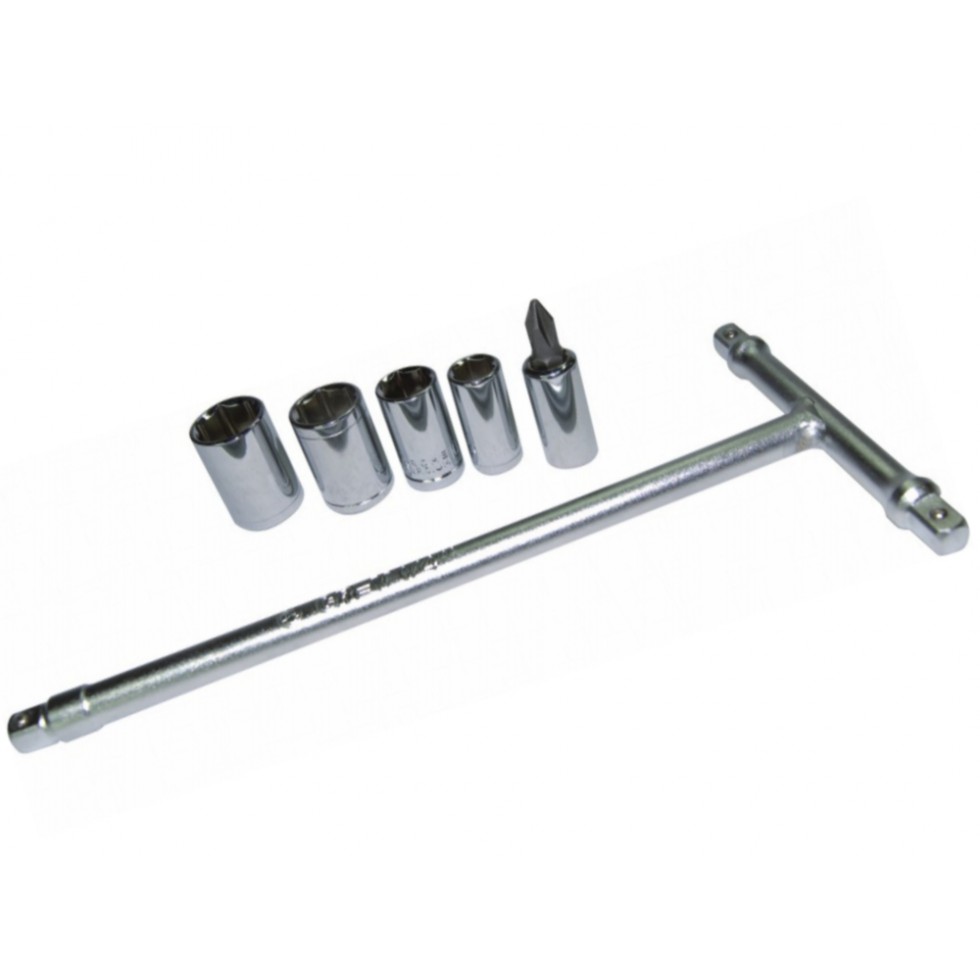ZAP 3-Wege T-Schlüssel 1/4+ ,8,10,12,13,X-Schlitz