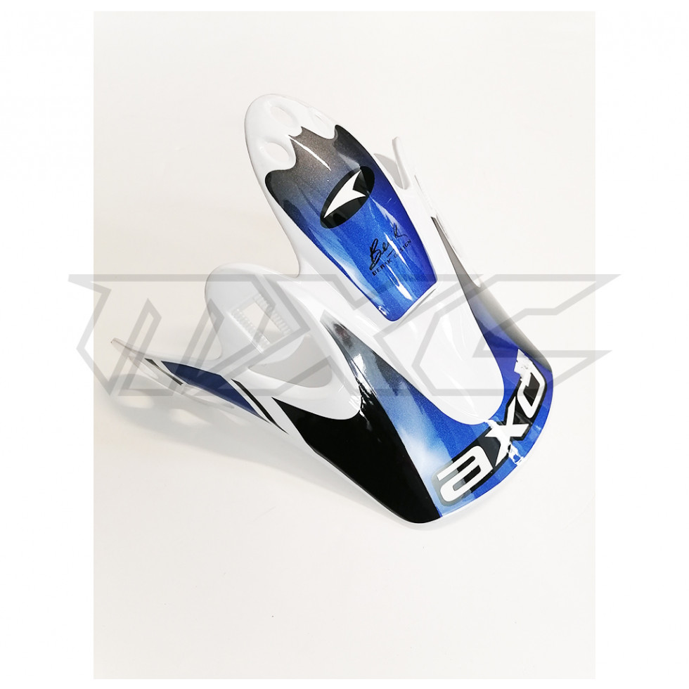 AXO Helmschild Berik Design blau