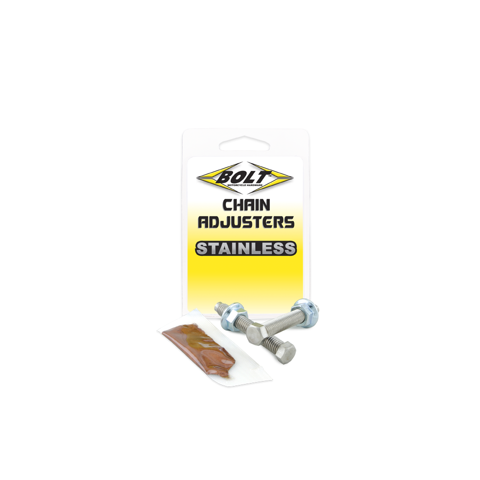 BOLT Kettenspanner Schrauben M8x50mm, 2er Pack
