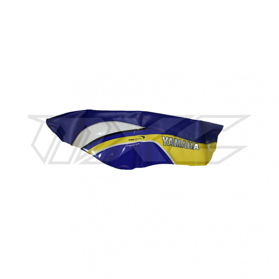 Crystal Tech Seat Cover Yamaha blue/yellow YZ 400/426 98-02