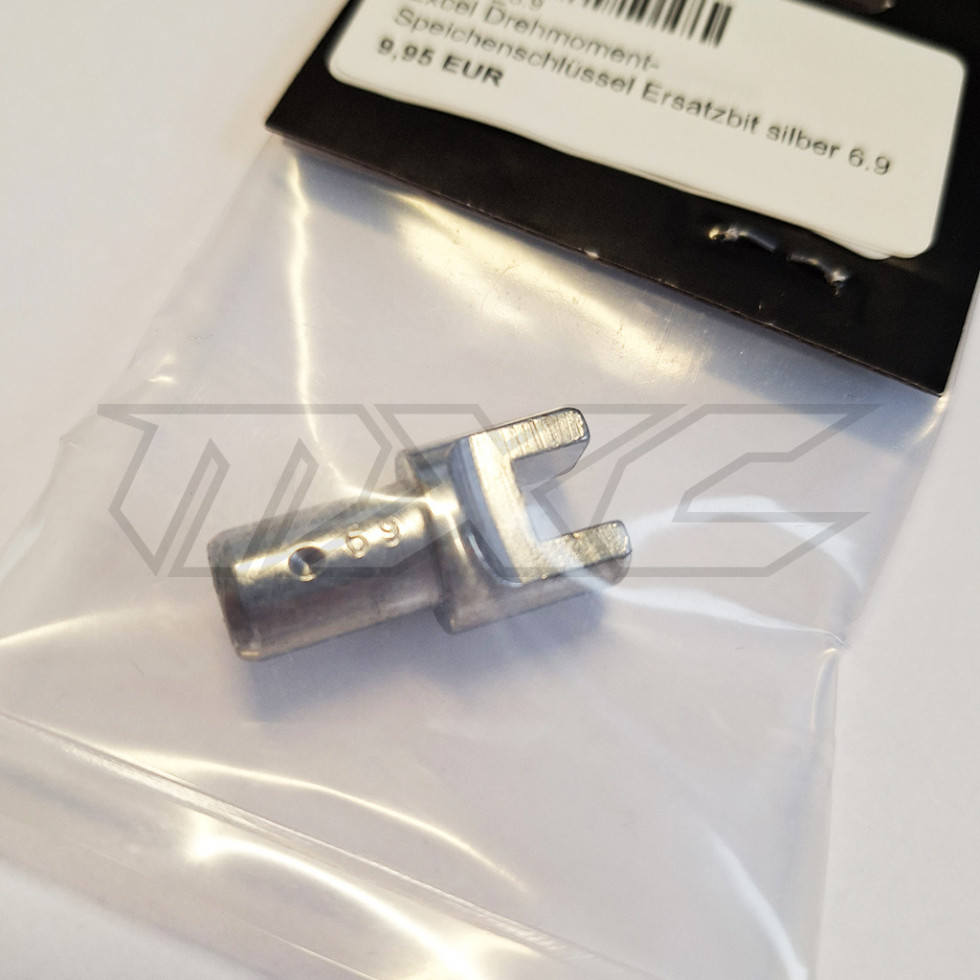 Excel Drehmoment-Speichenschlüssel Ersatzbit silber 6.9 mm