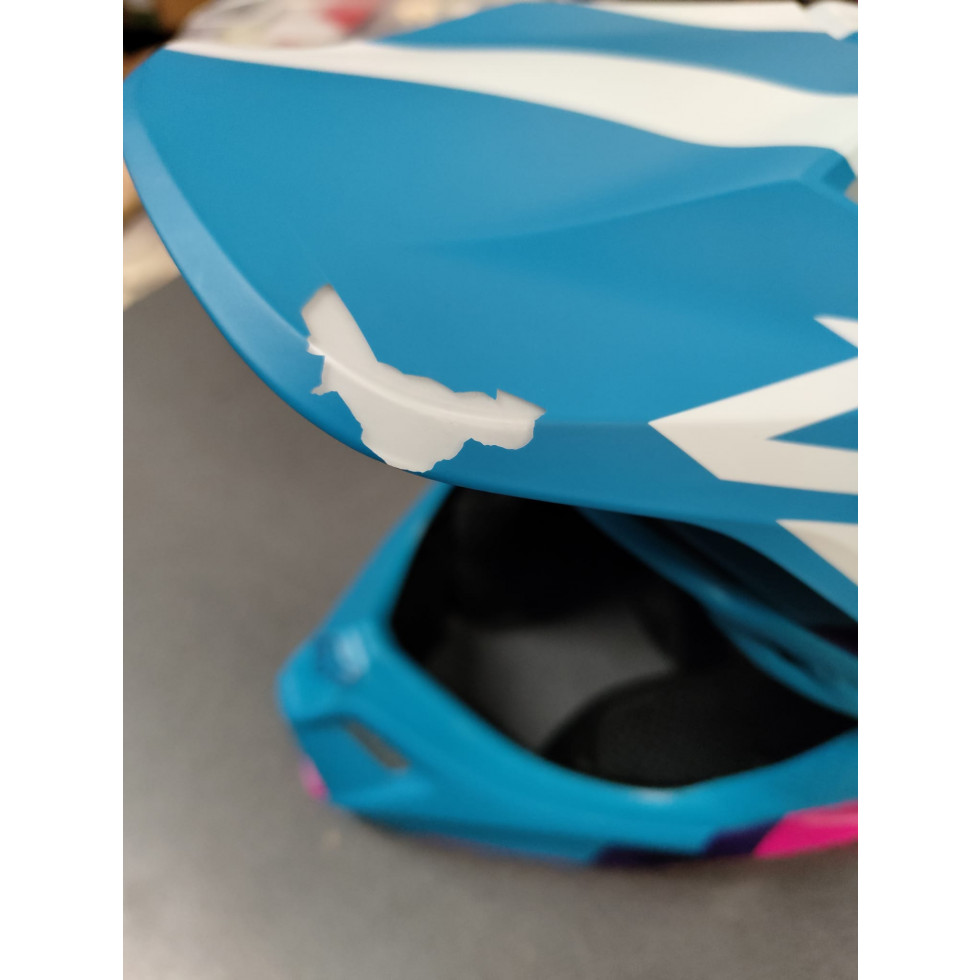 FOX Youth V3 Creo Helmet Ece teal M