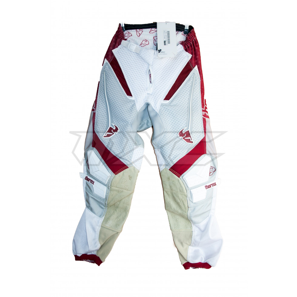 Thor Pant AC S7 white maroon 28