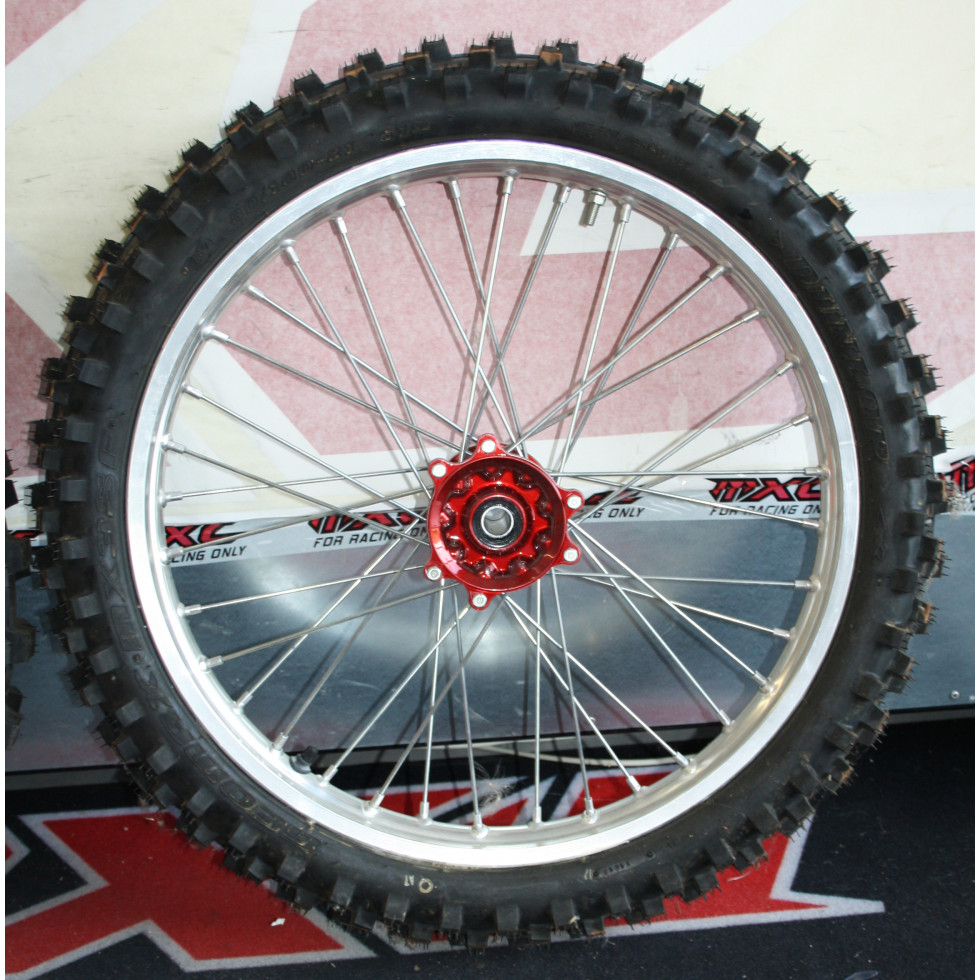 Honda Radsatz komplett Nabe rot NEU CRF250 14-19/CRF450 13-19 aus CRF250 18