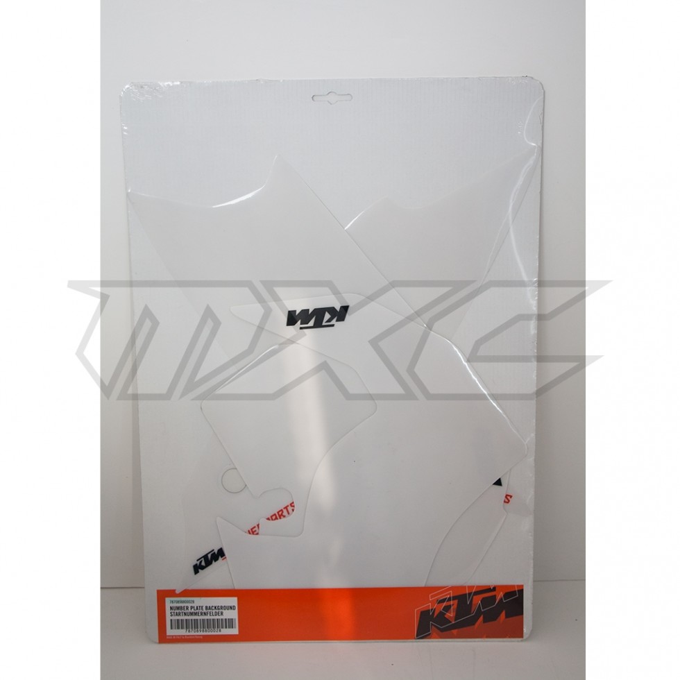 KTM Number Plate Background
