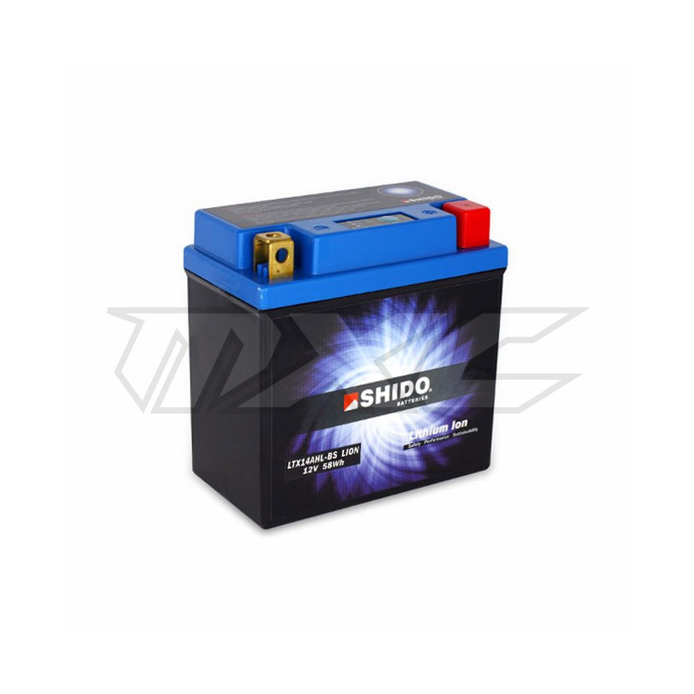 Shido Batterie LTX14AHL-BS Lithium Ion