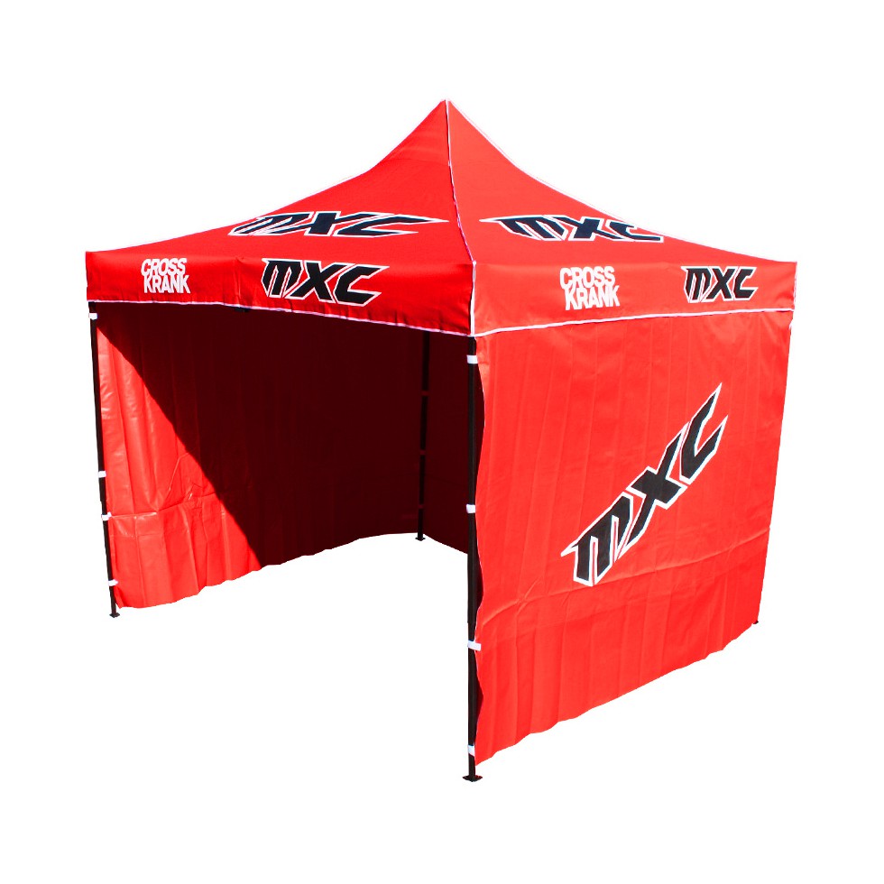 MXC Zelt red mit Dach