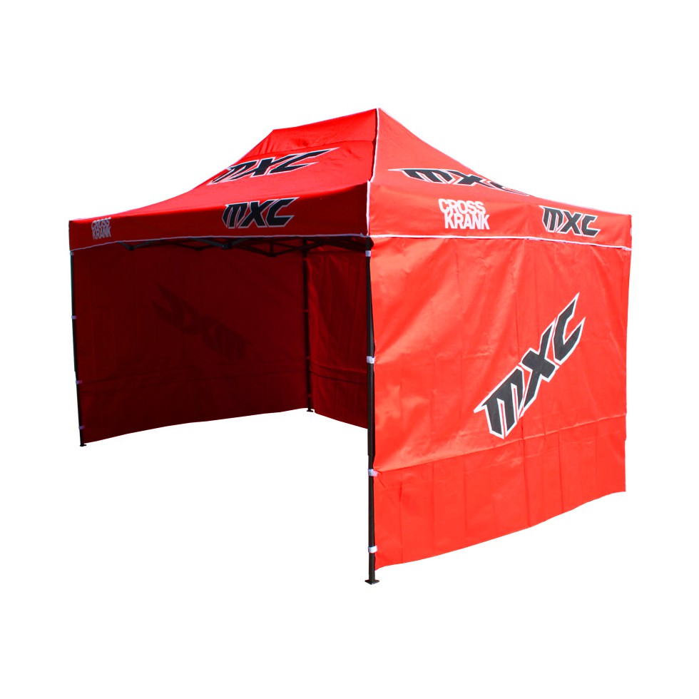 MXC Zelt red mit Dach