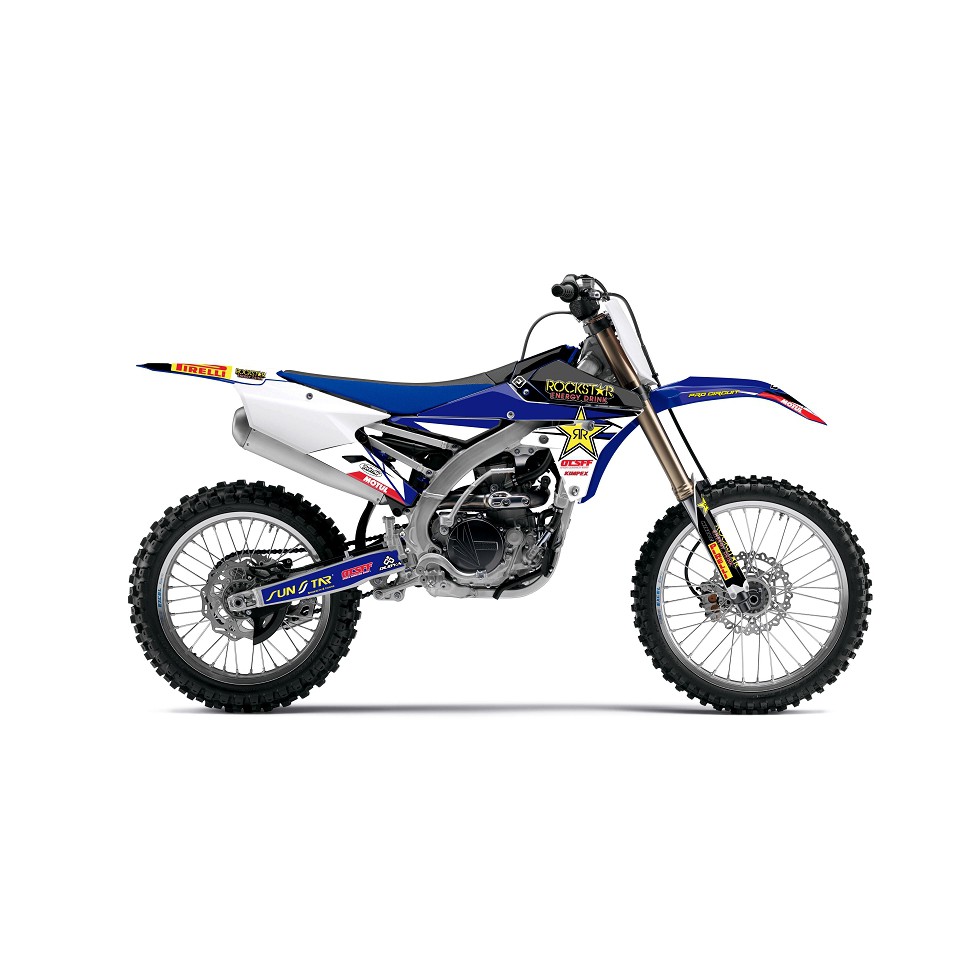 Flu Designs Rockstar Race Team Dekor YZ250 02-14